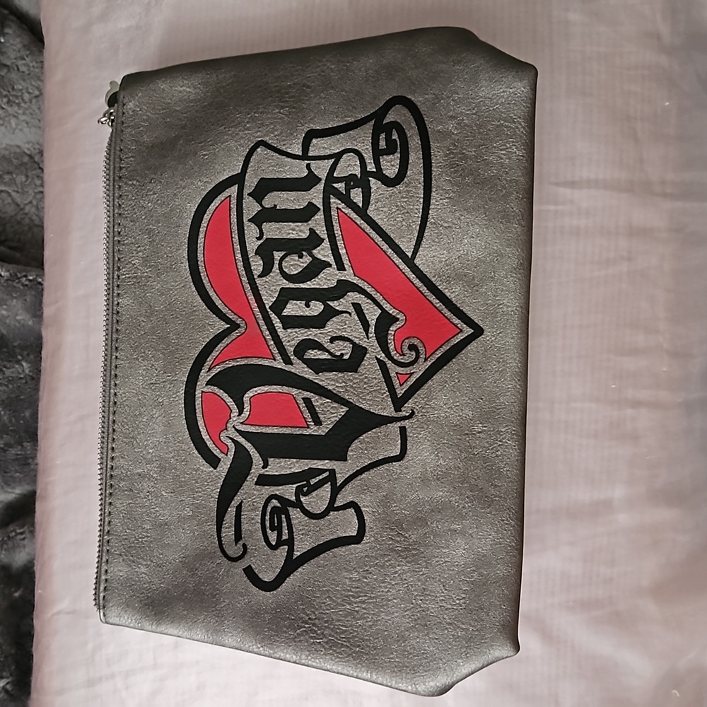 BNWOT Kat Von D large makeup bag